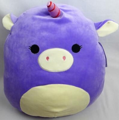 Astrid Unicorn Squishmallows Purple Soft KellyToy 16