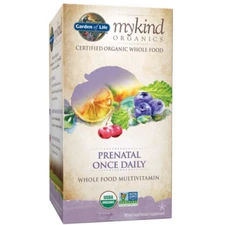 Garden of Life Mykind Organic Prenatal Once Daily Multivitamin Capsules - 90...