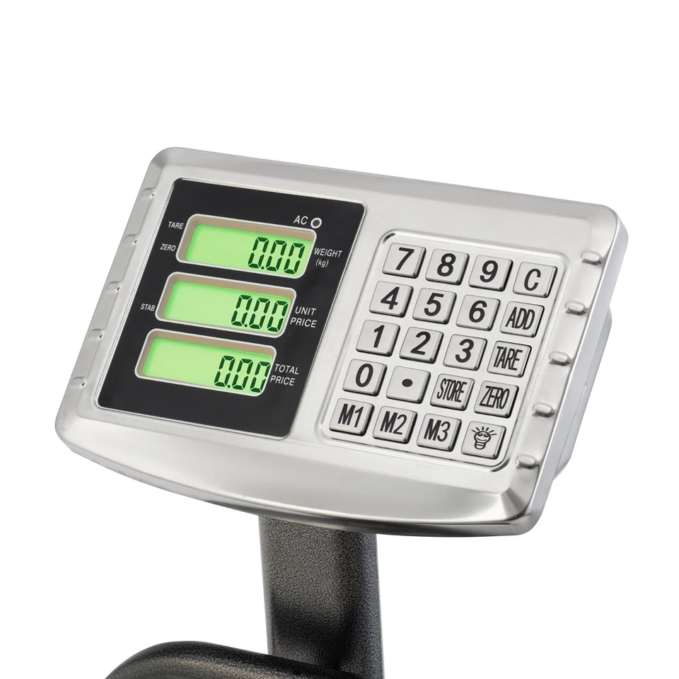 Lagerwaage Platformwaage 150 KG Digital Paketwaage Lager Marktwaage Waage - Bild 4 von 4