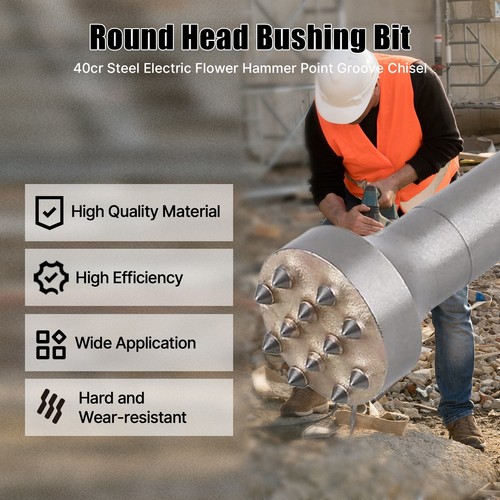 SDS PLUS Rotary Hammer Drill Bit Chisel Bushing Head Demolition Concrete Breaker - Picture 7 of 21