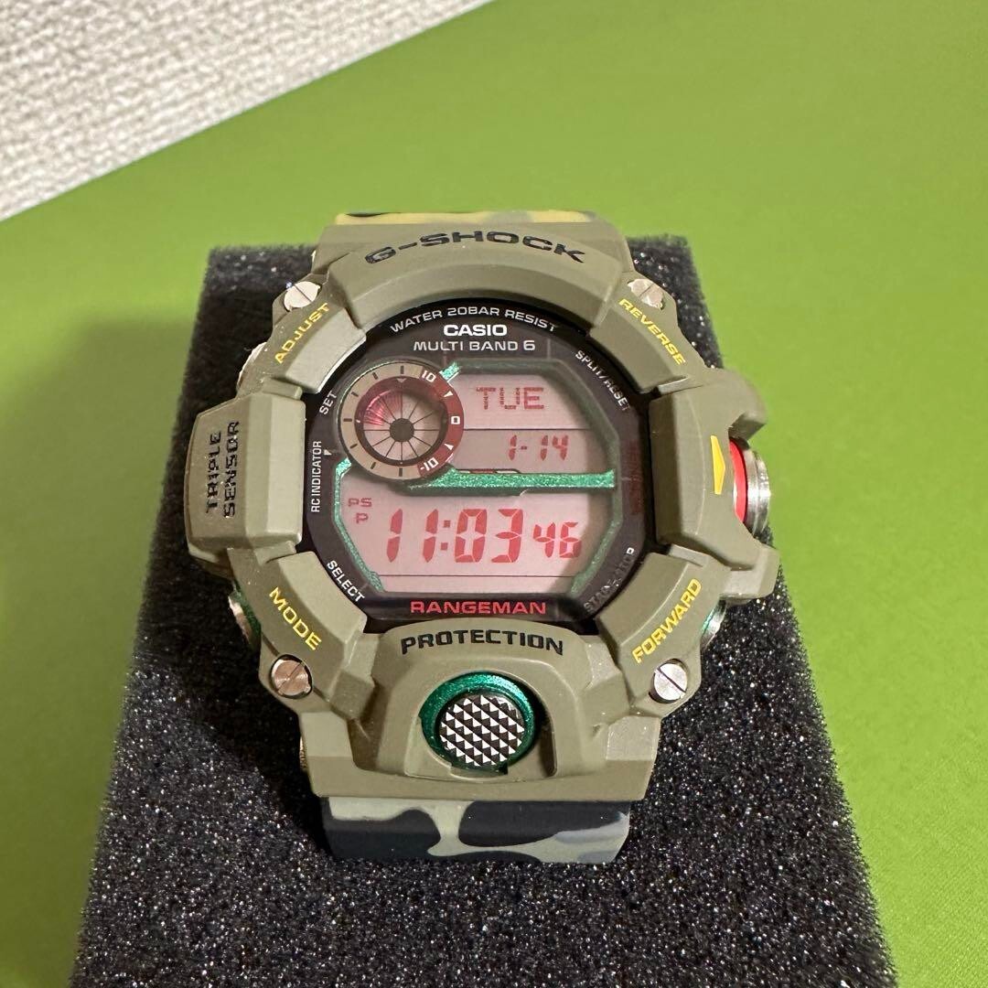 【ほぼ未使用品】CASIO G-SHOCK RANGEMAN GW-9400J- Amazon.com: Casio Men's GW-9400J-1JF G-Shock Digital G