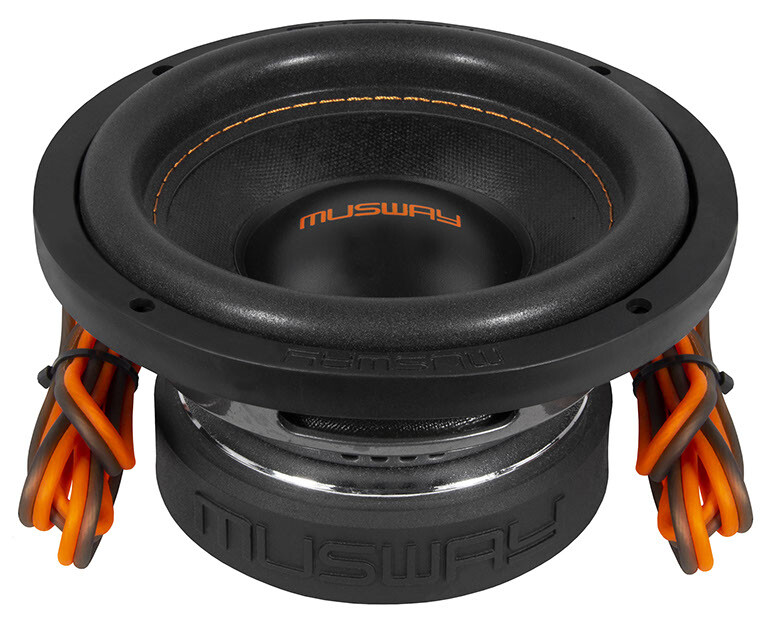 Musway MW622 - САБВУФЕР 16,5 см в КОМПЛЕКТЕ. Бас-ГИТАРА ANSCHLUSSKABEL, 300 Вт, 2x2 Ом