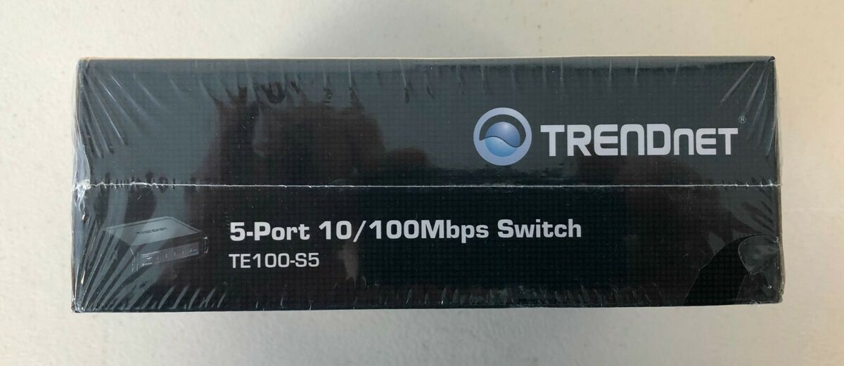 JUN TRENDnet TE100 (TE100S5) 5-Ports External Switch for sale
