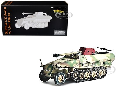 GERMAN AUSF.D HALF-TRACKED ARMORED VEHICLE (1945) 1/72 BY DRAGON MODELS 63165