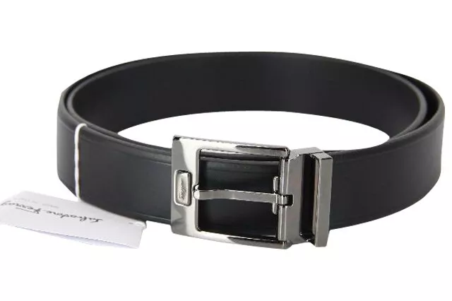 Men Ferragamo Leather Belt 