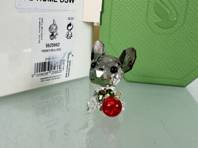 Swarovski Figurine 5625662 Holiday Cheers French Bulldog 3.8 cm