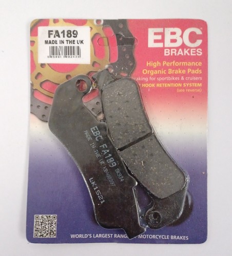 EBC Organic Rear Brake Pad Set For Gilera Runner 50 (1999-2014) – SFA260 (UK Made)
