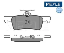 Brake pad set, disc brake Meyle 0252596816 for Peugeot