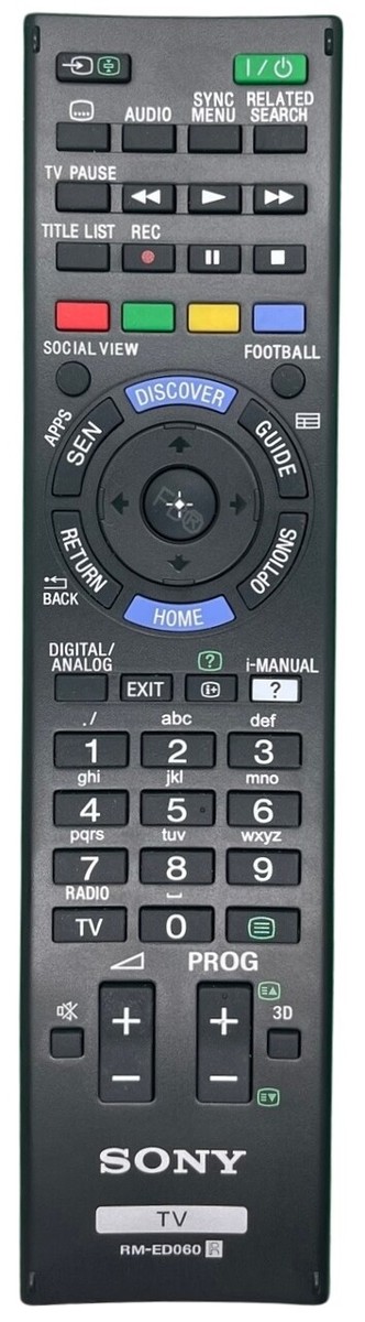 Original Sony TV Fernbedienung – Passt Zu RM-ED06 Produktbild-Vorschau 8