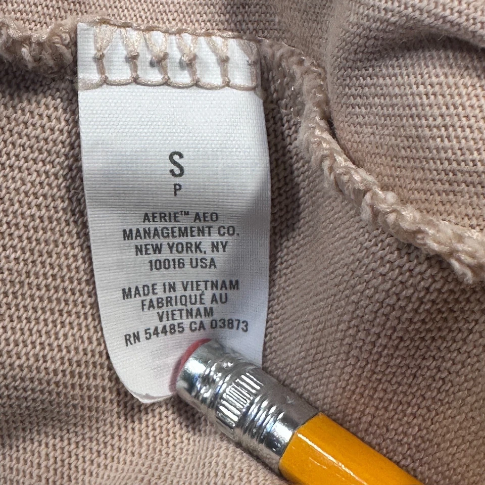 Aerie Lounge Shorts Comfy Casual Everyday Wear Women's Small Beige - Image 4 of 4