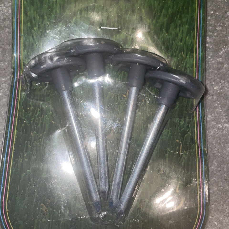 Blue Diamond Metal Groundsheet Pegs 4 Pack Camping Awning Ground