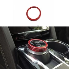 For Ford Escape Kuga 2020-2024 Red Aluminum Center Console Gear Shift Knob Ring