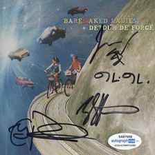 Barenaked Ladies "Detour De Force" AUTOGRAPHS Signed CD Booklet + New CD C ACOA