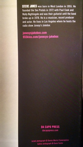 SIGNED Lonely Boy Tales from a Sex Pistol by Steve Jones, autographed, new - Picture 4 of 5