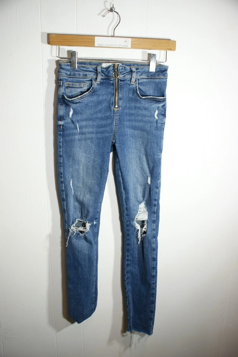 New look girls ripped hotsell jeans