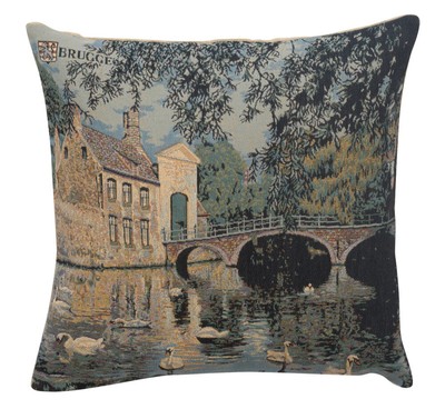 Beuguinage European Tapestry Cushion Pillow Covers For Home Decor New 18x18 in