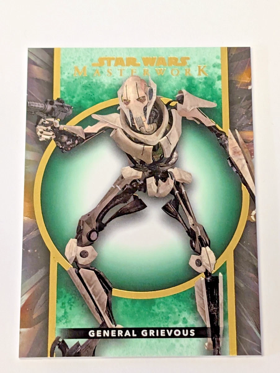 Topps Star Wars Masterwork General Grievous Trading Cards for sale