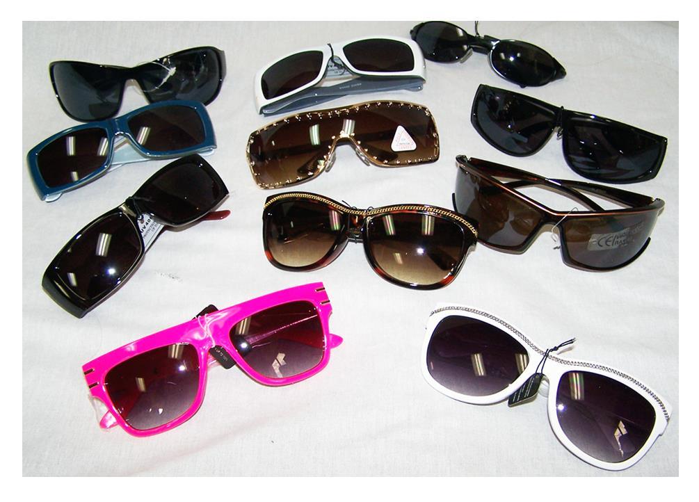 Lot En Vrac Lunettes De Soleil Femmes De Luxe - Gros #SUN302 - Neuf Avec étiquettes