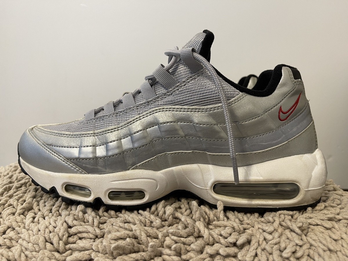 Nike Air Max 95 QS Silver Bullet, 918359-001, Mens Running Nike Air Max 95 QS Silver Bullet, 918359-001, Mens Running