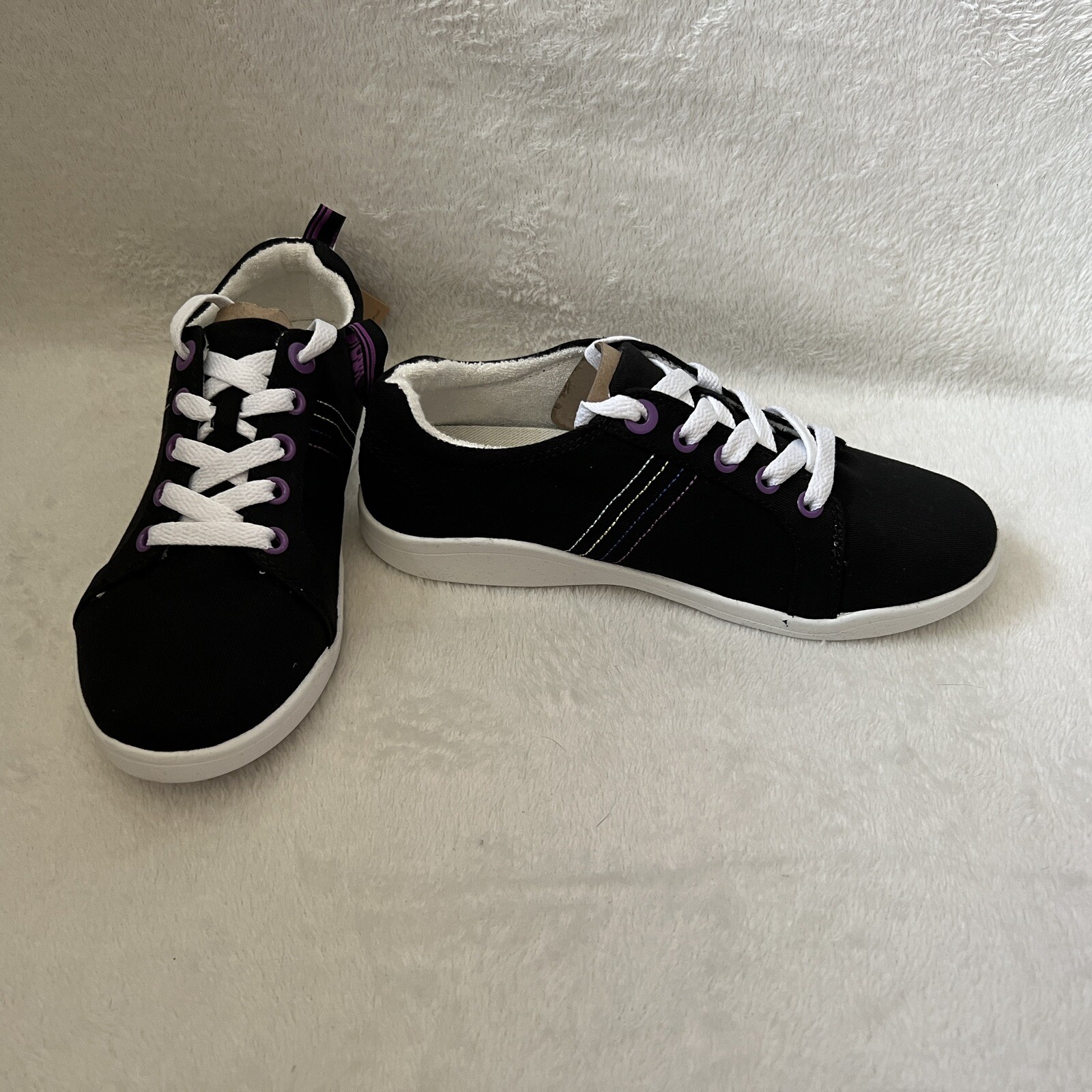Scarpe sneakers donna Vionic Beach Stinson in tela taglia 6 M nere
