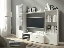 Modern Living Room furniture HUGO Wall Unit TV stand  FREE delivery UK STOCK