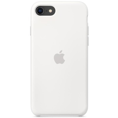 Apple iPhone SE Silicone Case MXYJ2ZM/A white, Cover, Handyhülle, Original