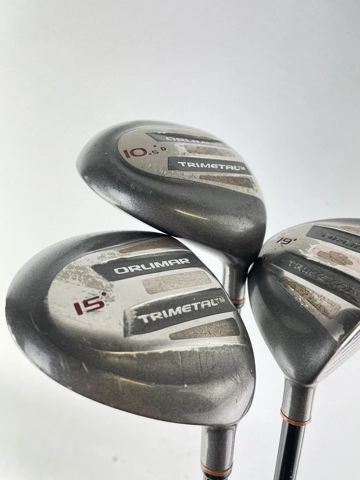 Orlimar Golf Driver Fairway Set 1,3&5 Woods Regular Graphite /New Grips /13162 - Image 2 of 4