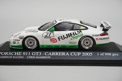 1:43 MINICHAMPS 403056221 Porsche 911 GT3 Carrera Cup 2005 #21 model car - Picture 5 of 12