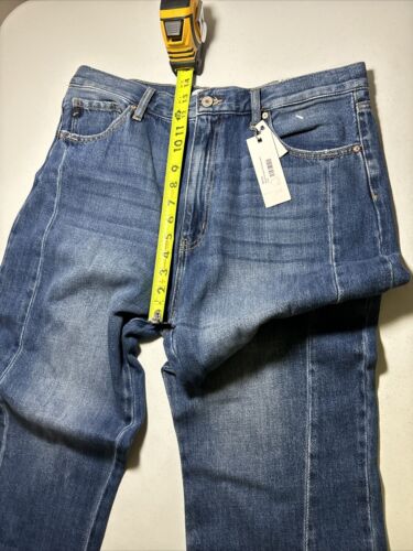 Jeans donna Kancan nuovi con etichette vintage anni 90 taglia 13/30 taglio cuciture vita alta etichetta dritta $64 - Foto 6 di 11
