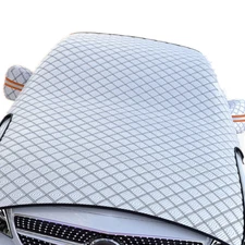 Car Windshield Hood Cover Large Snow Cover Snowproof Sun Shade For All Weather