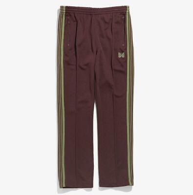 Needles Narrow Track pant poly smooth maroon brand new 21AW Nepenthes JO223  | eBay