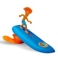 Surfer Dudes Classics Wave Powered Mini Surfboard Toy Hanalei Harry