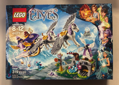 LEGO Elves 41077 Aira's Pegasus Sleigh New Sealed Box Retired