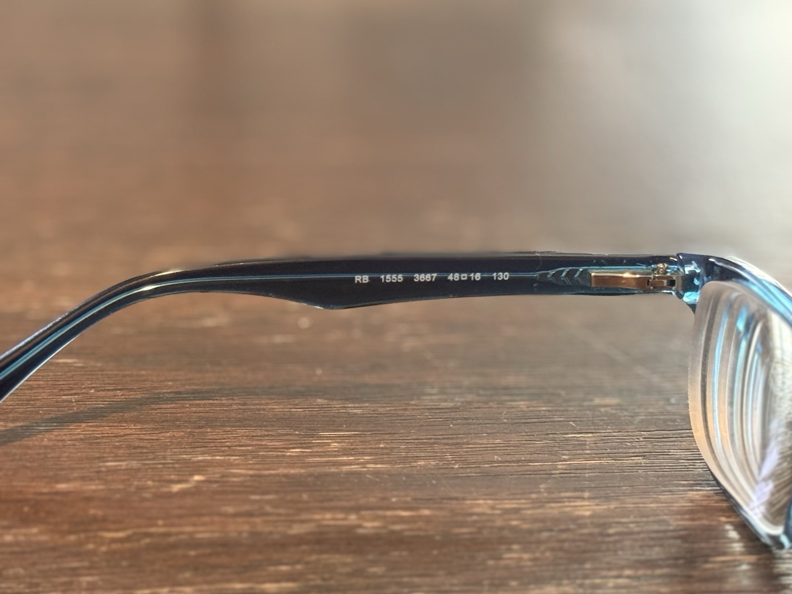 RAY-BAN Kids RB 1555 3667 FRAME ONLY EYEGLASSES 48-16 130