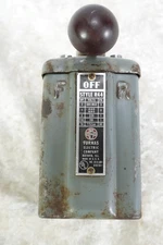 Vintage Furnas Electric Co. Style R44 Reversing Drum Switch
