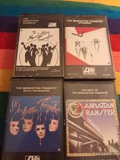 Lot Of 4 THE MANHATTAN TRANSFER CASSETTE TAPES