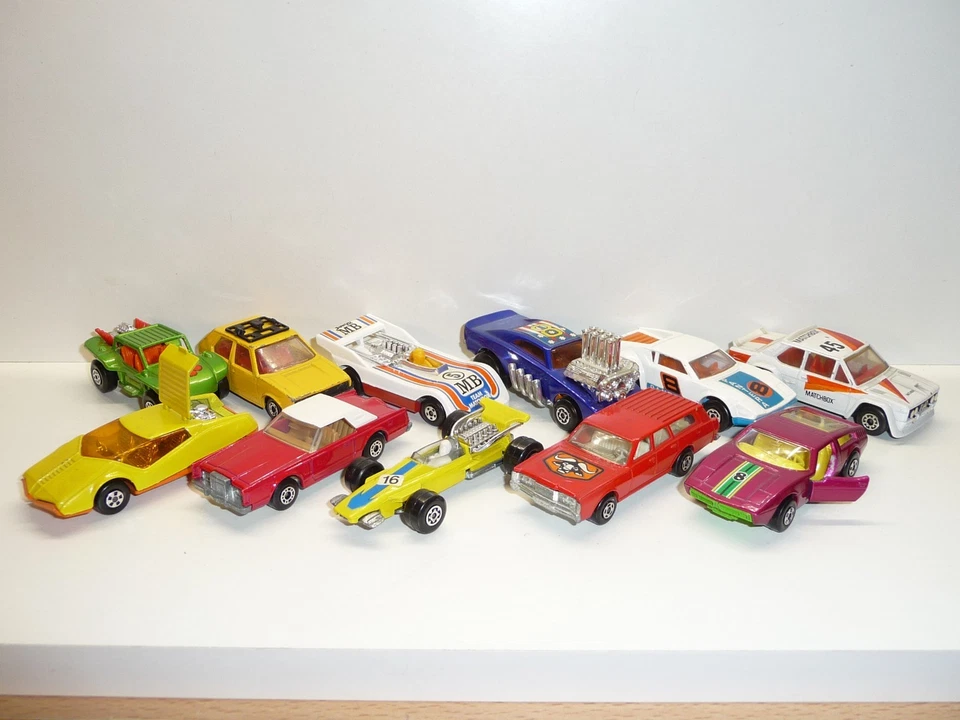 ! Matchbox Superfast Lot, Konvolut mit 11 versch. Fahrzeugen ! - Bild 2 von 4