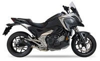 Ixil RB Edelstahl Black Auspuff Passend FüR Honda NC 750 Integra 2014-2020