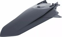 KotflüGel Hinten Grau Polisport Ktm Exc-F 500-450-350-250 / Exc 300-250-150 /
