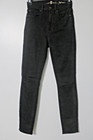 7 For All Mankind Women's High Waist Ankle Stretch Gwenevere Black Size 23 — photo 1