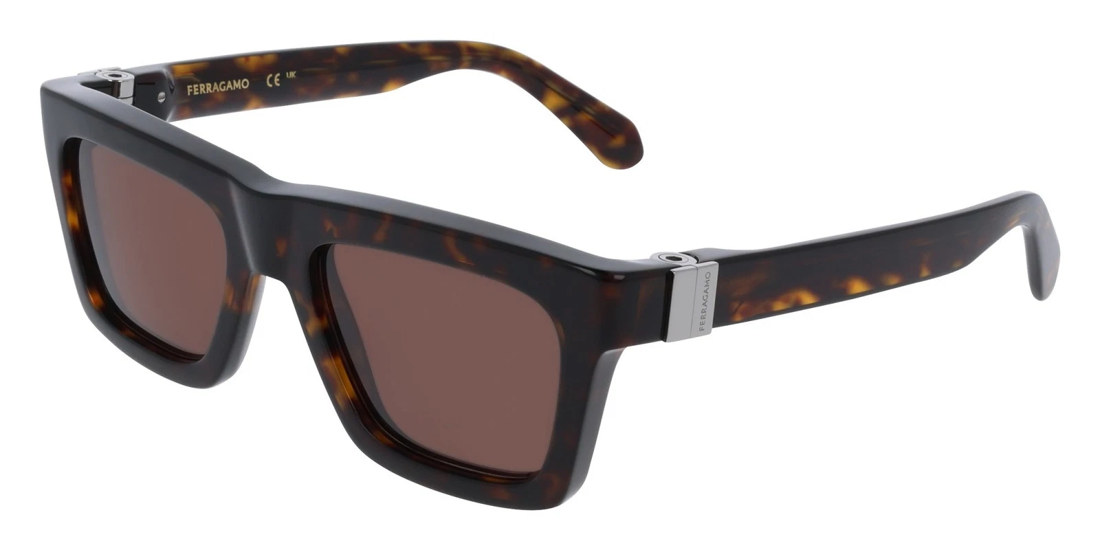 Ferragamo — Ferragamo SF2071S Tortoise 54/20/145 Men's Sunglasses