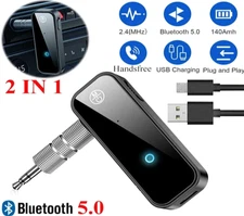 USB Wireless Bluetooth Transmitter Receiver for Car Music Audio Aux Adapter lot