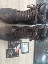 SHIMA Blake Motorcycle Shoes for men - Leather, Breathable, Reinforced Street Ri