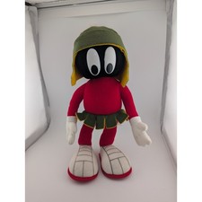 Marvin The Martian Bendable Plush Vintage Stuffed Animal 13" Posable