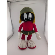 Marvin The Martian Bendable Plush Vintage Stuffed Animal 13" Posable