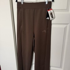 Adidas Women  s Active Wide Leg Pants Brown Size Medium