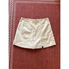 Dress Barn Light Green Classic Cotton Mini Skirt Size 10 e2