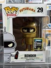 Funko POP! Bender #29 Pop Animation Futurama Vaulted Vinyl Figure with Protector