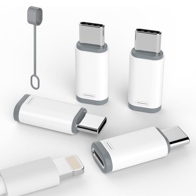 Thousover 4 Pack Lightning to USB C Adapter for iPhone 15/16/17 Pro/17 Pro Max,f