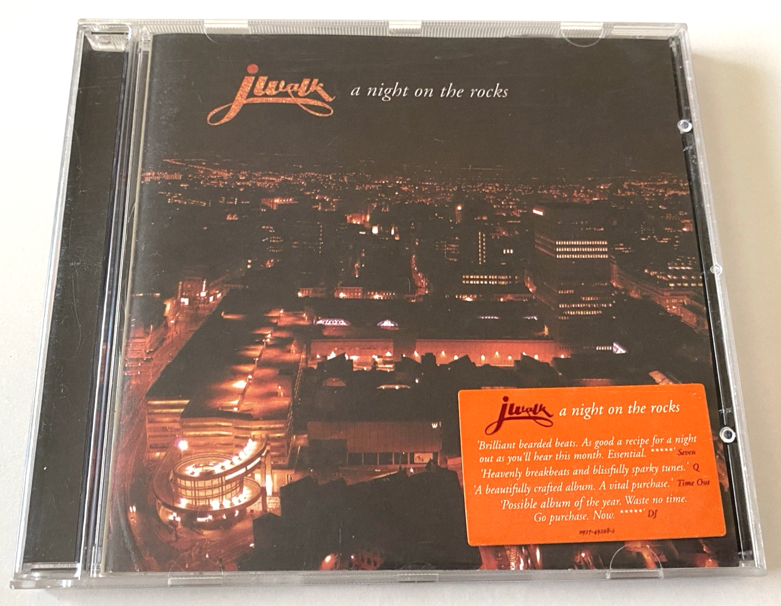 J-Walk – A Night On The Rocks UK CD Album 2002 East West Records 12 Tracks